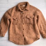 Elan NWOT  Tan Sherpa Jacket Size S Photo 0