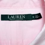 Ralph Lauren Pink Casual Cotton Blend Shirt Size M Photo 4