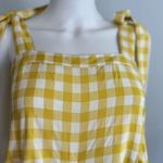 NEW OPT Women's Barbie Doll yellow gingham Size S Photo 8