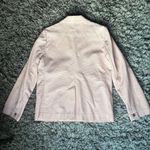 Eileen Fisher  Pastel Pink Textured Blazer Jacket S Feminine Office Career Summer Photo 7