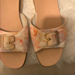 Dr. Scholls  Multicolor Slide Sandals with Gold Buckle Photo 1