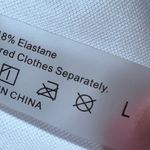 Awesome semi sheer shorts style romper coverup with matching bikini top!… White Size L Photo 13