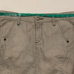 Earnest Sewn Light Gray Lizzie Slim Denim Pencil Skirt Size 29 Size M Photo 6