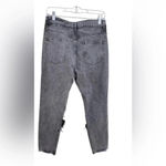 Adika  ripped distressed jeans highwaist retro black wash size Small New Photo 1