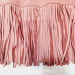 NBD x Naven Rylan Fringe Skirt in Rose Tan Photo 2