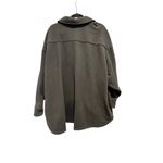 Athleta  NWT Women's Retroplush Shirt Jacket Size 3X Color Black Photo 3