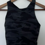 Athleta Conscious Camo Crop Top Sports Bra Size Small Photo 0