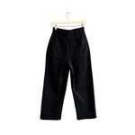 Everlane  The Organic Wide-Leg Pant in Black 2 NWT Photo 7