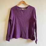 The North Face The‎  Women's Long Sleeve Chabot Crew Purple Size L Top Athletic Shirt Photo 2