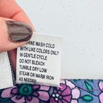 Vermont Country Store Floral Midi Dress Purple 2X Pockets Peasant Boho Prairie Photo 9