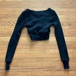 Luvalot  Black Crop top Photo 2