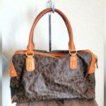 MICHAEL MICHAEL KORS Coated Canvas Handle Bag Brown Photo 0