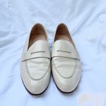 J.Crew  | RYAN FORMAL LEATHER CREAM BLUSH SLIP ON PENNY LOAFERS SIZE 7 Photo 2