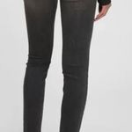 Gap Mid Rise Dark Grey Skinny Jeans Photo 3