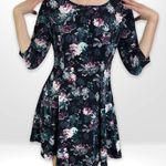SO  Rad by ATV Floral Above The Knee Length Fit & Flare A-Line Dress Photo 0