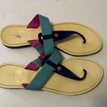 Kate Spade  pink, turquoise & Blue slip on sandals Photo 0