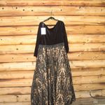 Mac Duggal   67614 Velvet Long Sleeve Sequined Ballgown Dress Photo 8