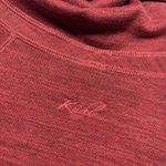 Kuhl Dress Womens Medium Long Sleeve Red Cowl Neck Sweater Thumbholes Lea Photo 4