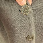 Peruvian Connection  Baby Alpaca Wool Blend Shawl Collar Cardigan Sweater Photo 5