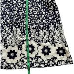 New Women's Floral Print Midi Maxi Dress Navy Small Noracora Short Sleeve V Photo 5