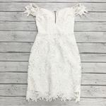 ASTR  the Label Daniela White Lace Mini Dress Photo 3