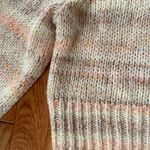 Wild Fable light pink marbled two toned speckled sweater Photo 3