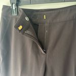 St. John Black Dress Pant Straight Leg High Waist Slack Trouser Formal Office Photo 7