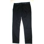 Paige NWT $229 Womens  Premium Hancock Eclipse Dark Leather Waist 28 New Jeans Photo 3