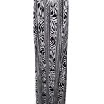 Tori Richard Honolulu Size XL Black White Tropical Maxi Dress Hawaiian Made USA Photo 0