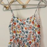 Strut & Bolt  White Floral Asymmetrical Midi Dress size Small Photo 7