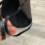 Anne Klein Ann Klein Black & Brown Print Small Open Shoulder Tote / Bag Photo 5