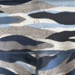 Lululemon Wunder Under Crop III Mini Coast Camo Deep Navy Multi size 6 Photo 4