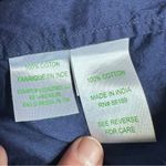 Lilly Pulitzer Navy Blue Lightweight 100% Cotton Captiva Tunic Top Blouse Small Photo 5