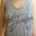 Harley Davidson lace up tank top Photo 2