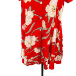 Show Me Your Mumu Show Me Your‎ Mumu Bennett Babydoll Dress Southern Red Pebble Floral Size Small Photo 4