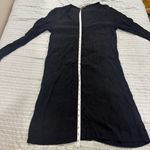 Madewell  Heather Long-Sleeve Button-Front Dress Small Photo 4