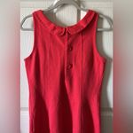Boden Women’s Red Cotton Blend Button Back Midi Dress Size 8 Red Photo 3