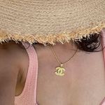 Monday Swimwear  Wide Brim Raffia Fringe Hat Photo 1