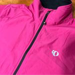 Pearl Izumi  Pink Black Women's cycling lightweight full zip Jacket small Photo 1