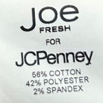 Joe Fresh JCPenny ‎ Women 2X Stripe Monochrome Midi Black Dress Formal Office Photo 5