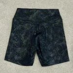 PINK - Victoria's Secret Victoria’s Secret pink spandex metallic snake skin black shorts in size small Photo 1