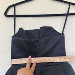 House Of CB  contessa Black Strapless Satin Corset Midi‎ Dress NWOT Size XS Photo 9