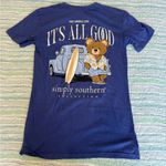 Simply Southern  Blue Short Sleeve Tee Photo 0