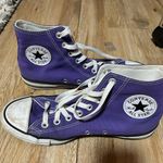 Converse Purple Hightops Photo 2