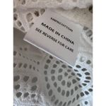 Lucy Paris  Loray Embroidered Shirt white sz XS NWT $88 Photo 9