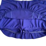Athleta  Take Off Women’s Skort Skirt Ruffle Hem Size 10 Purple Tennis Golf Gym Photo 7