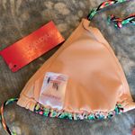 Xhilaration Bikini triangle top ONLY XS Aztec pattern sting Photo 4