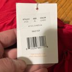 ANDIE  Swim The Maui Bikini Top Cherry Red Top XL NWT Photo 4