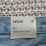 AGOLDE High Rise Denim Shorts Photo 2