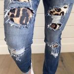 Judy Blue Leopard Print Jeans Photo 1